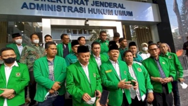 Kemenkum HAM Sahkan Mardiono sebagai Plt Ketum PPP.(F-INT)