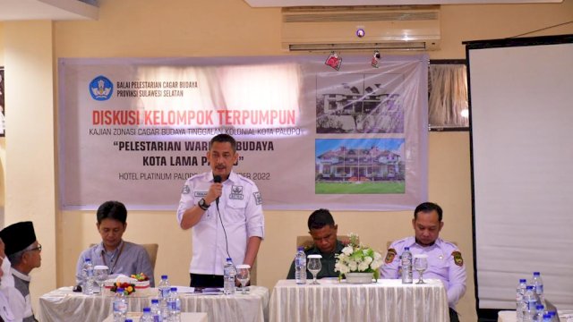 Sekda Firmanza Hadiri Kajian Zonasi Cagar Budaya Tinggalan Kolonial Palopo