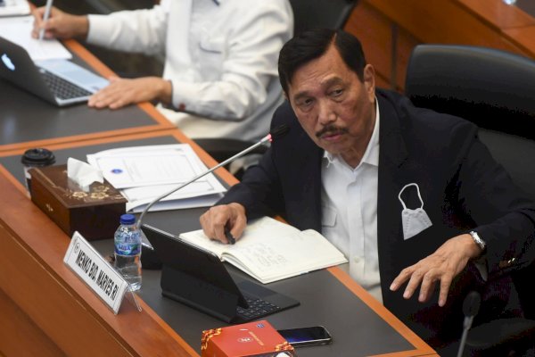 Bjorka Beraksi Lagi Bocorkan Data Luhut, Terungkap Menko Marves Malah belum Vaksin Booster?