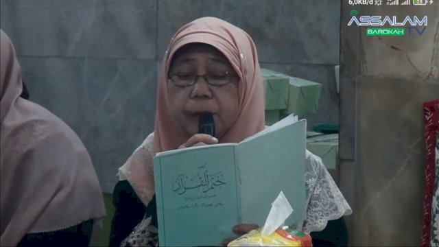  Ustazah Taslimah Meninggal saat membaca Alquran.(F-INT)