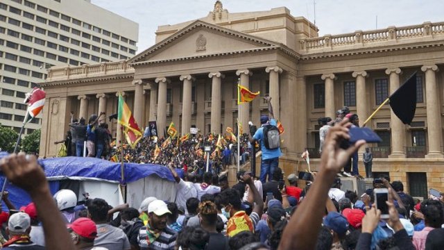 suasana di Sri Lanka pada saat itu.(F-INT)