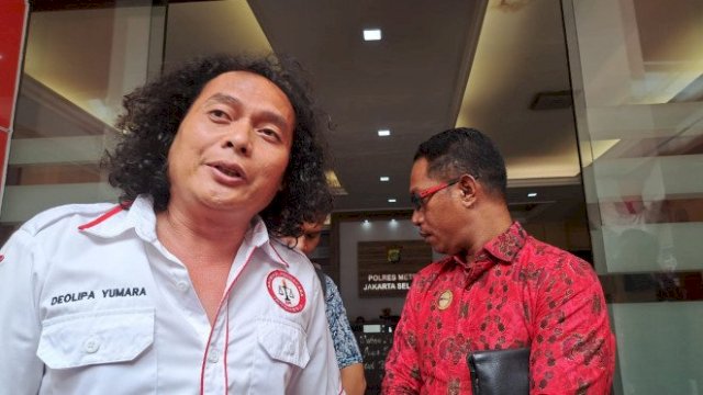 Deolipa Yumara Laporkan Balik Aliansi Advokat Anti Hoax ke Polisi.(F-INT)