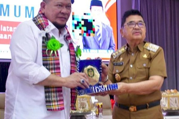 Walikota Judas bersama Forkopimda Hadiri Kuliah Umum Ketua DPD RI