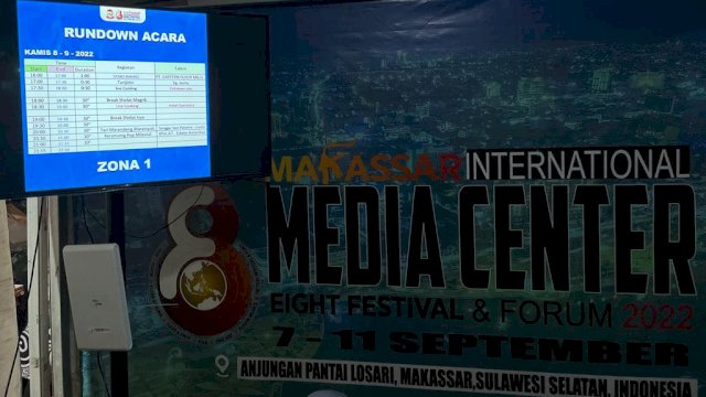 Kabar Baik! Pengunjung Bisa Akses Informasi F8 di Media Center Diskominfo