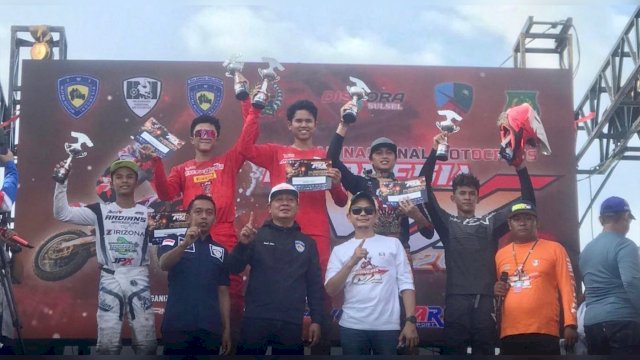 Empat Crosser Benteng Kupa Sport Team Berhasil Naik Podium di Kejurnas Indonesia MX 2022 Pinrang