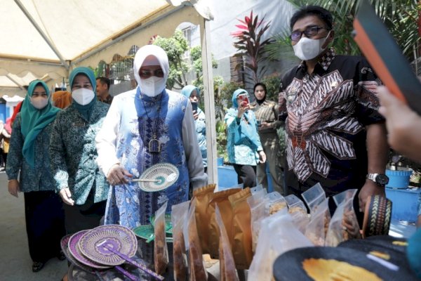 Ketua TP PKK Makassar Pimpin SMEP di Kecamatan Makassar