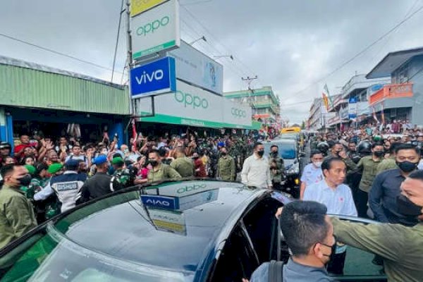 Jokowi Tinjau SPAM Wemomolin, Minta Antisipasi Lonjakan Kebutuhan Air