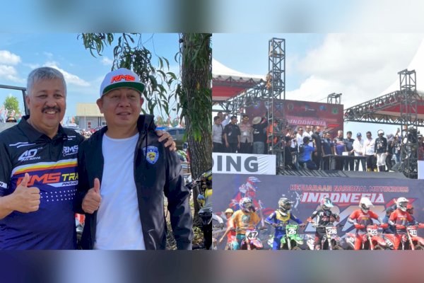 Kejurnas Motocross Seri 3 Pinrang Berhasil Bangkitkan Ekonomi Masyarakat Pinrang Sulsel, Bupati: Terima Kasih RMS!