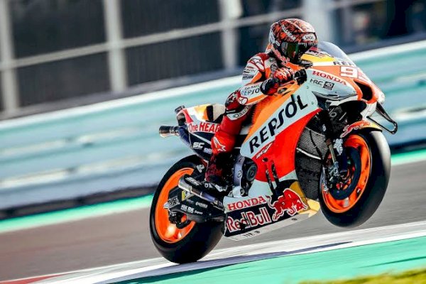 Senyum Lebar Marc Marquez Resmi Comeback di MotoGP Aragon