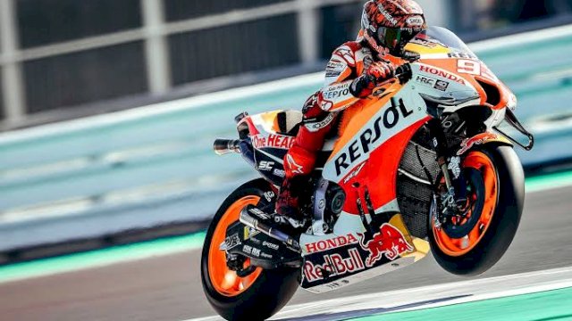 Senyum Lebar Marc Marquez Resmi Comeback di MotoGP Aragon