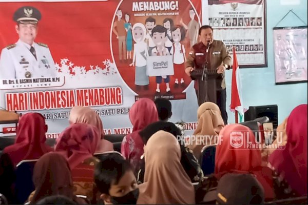 Hari Indonesia Menabung, Ratusan Siswa Di Luwu Buka Rekening Simpel