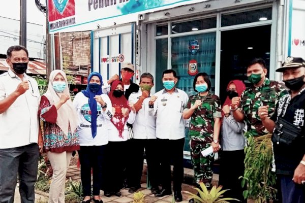 MRC Biringkanaya Bersama Satkes Denma Koopsau II Terus Bergerak Untuk Vaksinas