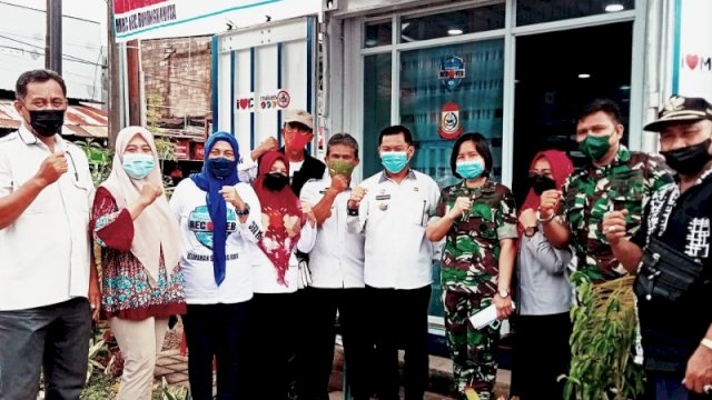 MRC Biringkanaya Bersama Satkes Denma Koopsau II Terus Bergerak Untuk Vaksinas