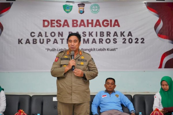 Bupati Maros Chaidir Syam Beri Pembekalan Calon Paskibraka 2022 