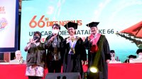 Pidato Dies Natalis 66 Unhas, Rektor dan Gubernur Apresiasi Kemajuan Pertanian Indonesia