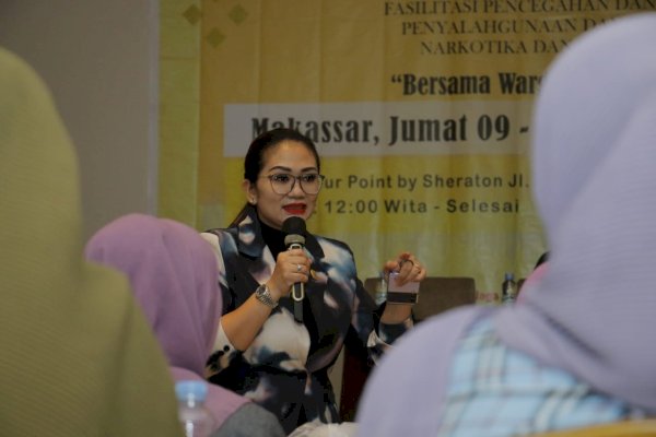 Sosialisasi Perda, Legislator Golkar Debbie Rusdin: Warga Jangan Terpengaruh dengan Narkoba