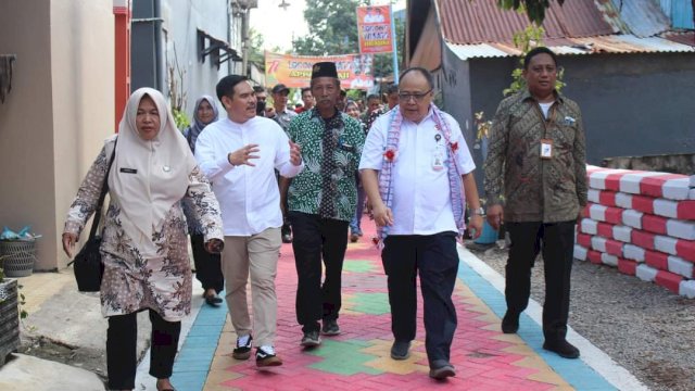 Camat Mamajang M. Ari Fadli menerima Kunjungan Tim Badan Riset dan Inovasi Nasional