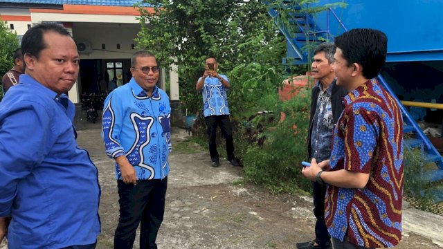 Dirtek Asdar Ali-Dewas Fadli saat Melakukan kunjungan langsung ke Antang.