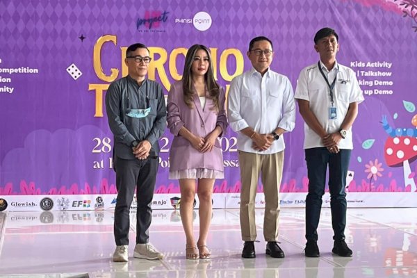 Dispar Makassar Hadiri Acara Chronotopia Food dan Fashion Bazaar