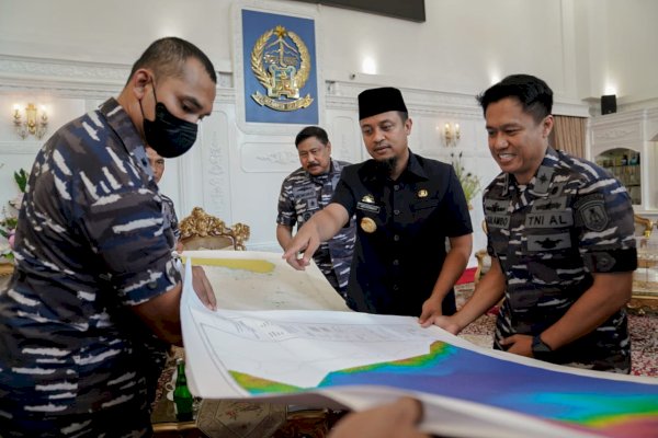 Gubernur Sulsel Dukung Survei dan Pemetaan Hidro-oseanografi Pushidrosal TNI AL di ALKI II