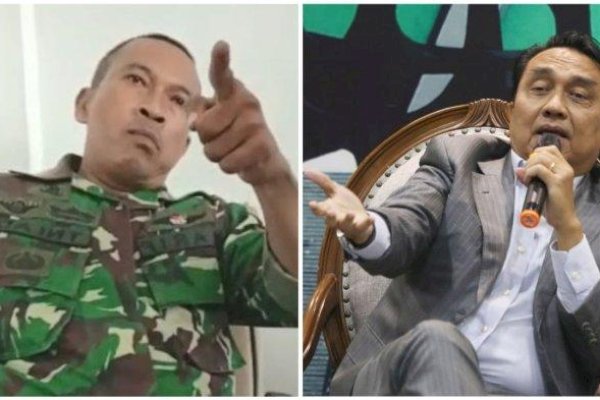 Prajurit TNI AD Ramai-ramai Kecam Politisi PDIP Effendi Simbolon: Jika Tak Minta Maaf, Saya Cari Kamu!