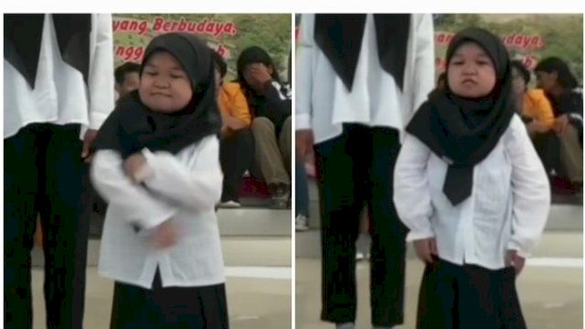 Viral Video Joget Imut Maba UHO Rina.(F-INT)