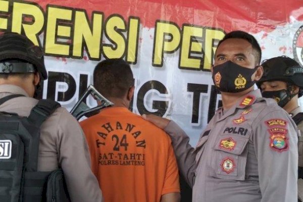 Gempar! Polisi Tewas Ditembak Polisi di Lampung Tengah