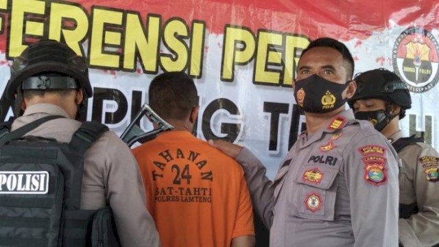 Polisi Tewas Ditembak Polisi di Lampung Tengah.(F-INT)