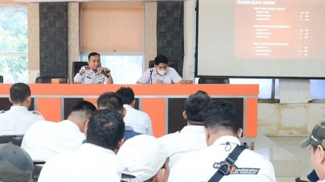 Rakor Bapenda Makassar Bersama SKPD