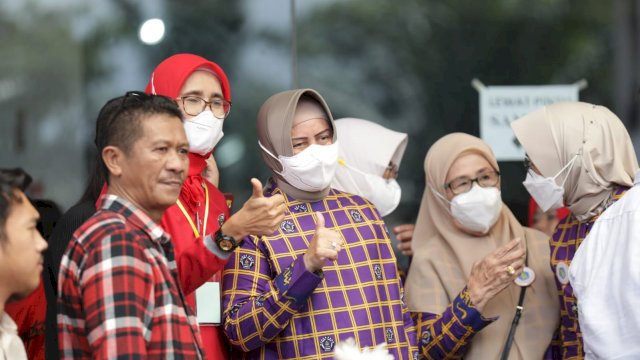 Indira Yusuf Ismail Harap Pawai dan Drum Band TK se-Kota Makassar Tingkatkan Kreativitas Anak Usia Dini