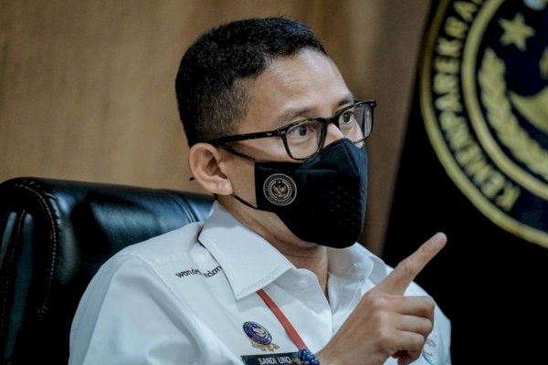 Kali Pertama, Menparekraf Sandiaga Uno Hadiri Makassar F8 2022