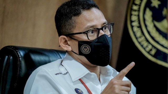 Menparekraf Sandiaga Uno Hadiri Makassar F8 2022.