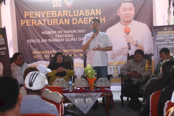 Legislator NasDem Andre Tanta Sosialisasi Tentang SRGS