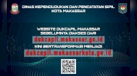 Kabar Baik bagi Warga Makassar, Laman Baru Layanan Adminduk Online Sudah Bisa Diakses