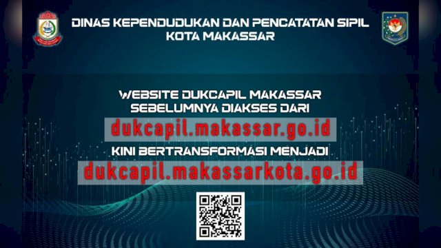 Laman Baru Layanan Adminduk Makassar Online Sudah Bisa Diakses.