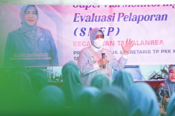 Indira Yusuf Ismail Lakukan SMEP Program Kerja TP PKK Kecamatan Tamalanrea