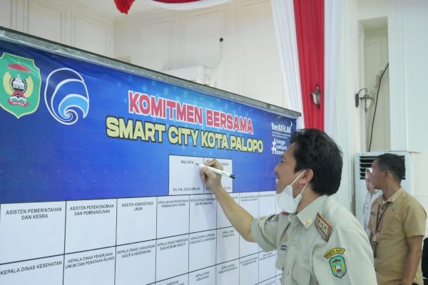 Penutupan Bimtek Masterplan Program Unggulan Kota Palopo Smart City