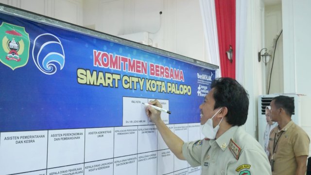 Penutupan Bimtek Masterplan Program Unggulan Kota Palopo Smart City