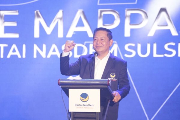 RMS Target NasDem Sulsel Menang Dua Kali Lipat Suara di Pileg 2024