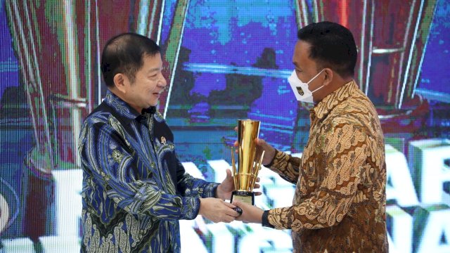 Bappenas RI Nobatkan Bantaeng Sebagai Daerah dengan Pembangunan Terbaik Nasional.