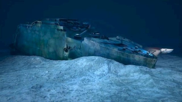Ilustrasi kapal Titanic.(F-INT)