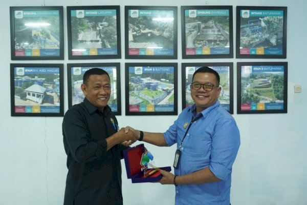 PDAM Nene Mallomo Sidrap Studi Banding ke PERUMDA TM Palopo