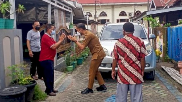 Ingin Tahu Kondisi Warganya, Lurah Sudiang Bersilaturahmi di Kompleks TNI AU Pai