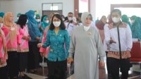 Ketua TP PKK Kota Makassar, Indira Jusuf Ismail Hadiri Pembentukan Kelompok Dasawisma di Biringkanaya