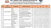 Kecamatan Biringkanya Menuju 100 % Vaksinasi, Ini Jadwal Pelaksanaannya