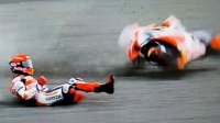 Jelang MotoGP Jepang, Marc Marquez Crash di Sesi Pemanasan