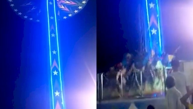 Wahana Jatuh dari Ketinggian 15 Meter.(F-INT)