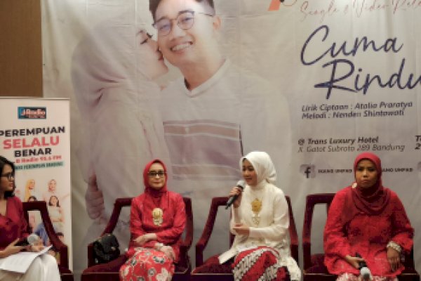 Peringati 100 Hari Kepergian Eril, Atalia Istri Ridwan Kamil Ciptakan Lagu &#8220;Cuma Rindu&#8221;