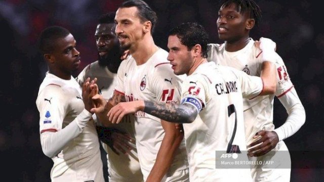 Pemain AC Milan.(F-INT)