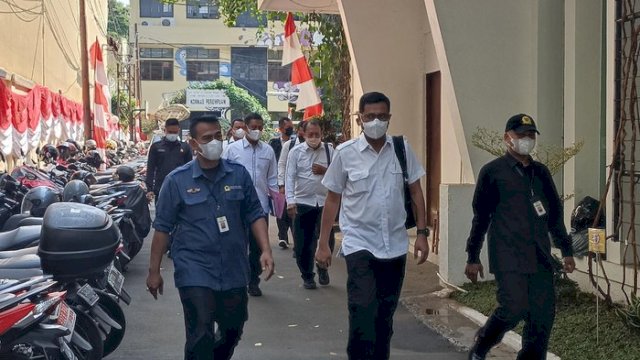 Polri Datangi Komnas HAM.(F-INT)